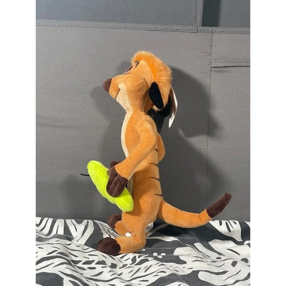 Disney Parks Lion King Timon Plush Toy with Grub Larvae Bug Hakuna Matata NWT